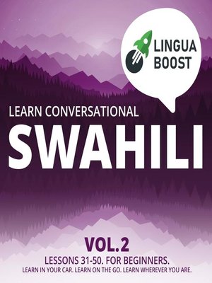 cover image of Learn Conversational Swahili, Volume 2